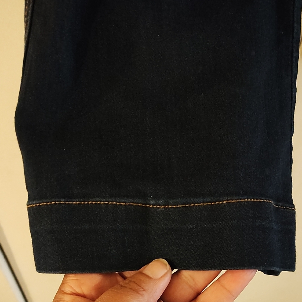 Women's Dark Blue Jeans - Picture 4 of 9